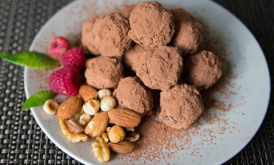 Рецепт конфет из сухофруктов и орехов