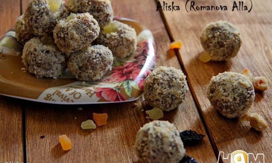 Рецепт конфет ореховых шарики