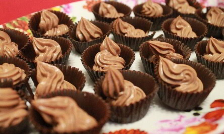 Рецепт конфет с шоколадно-сливочной начинкой