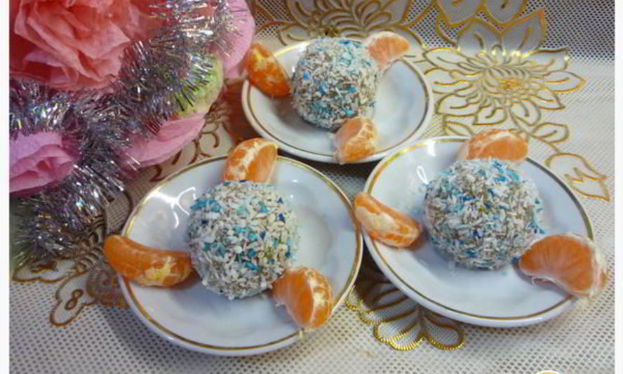 Рецепт мандариновых рафаэлло