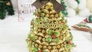 Новогодняя елка из конфет