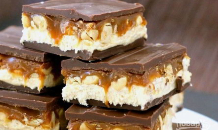 Рецепт сникерса