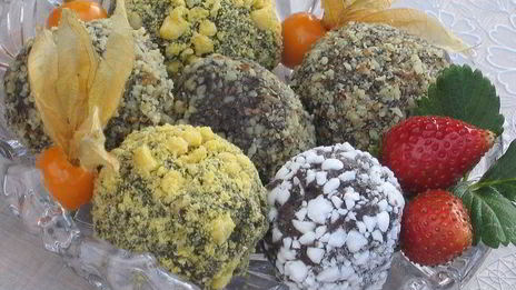 творожные конфеты колобки