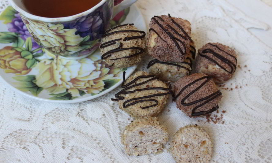 Рецепт творожных конфет