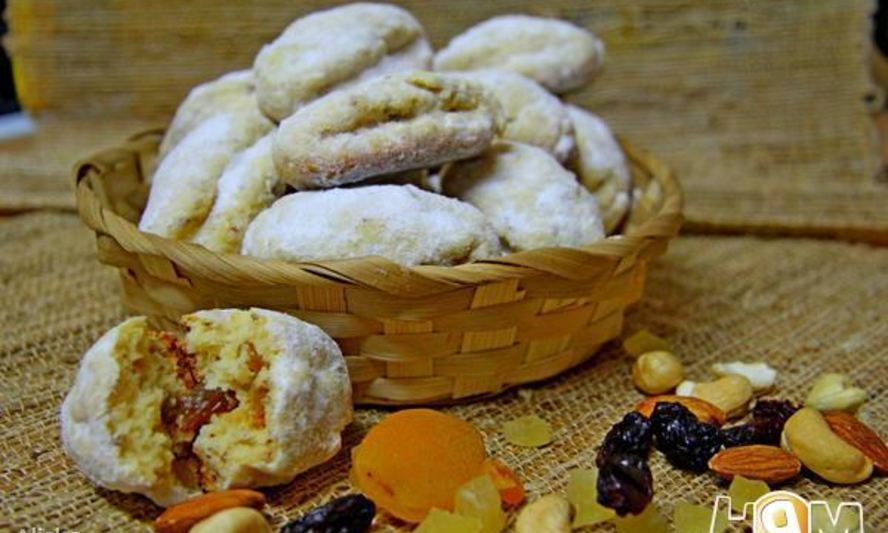 Рецепт творожных штолленовых конфет