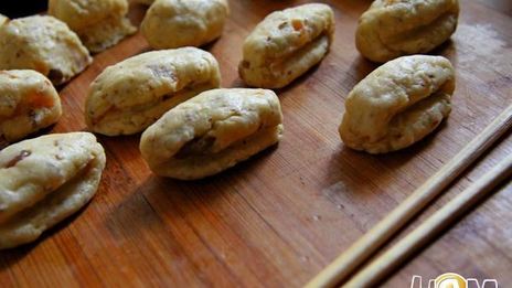 творожные штолленовые конфеты