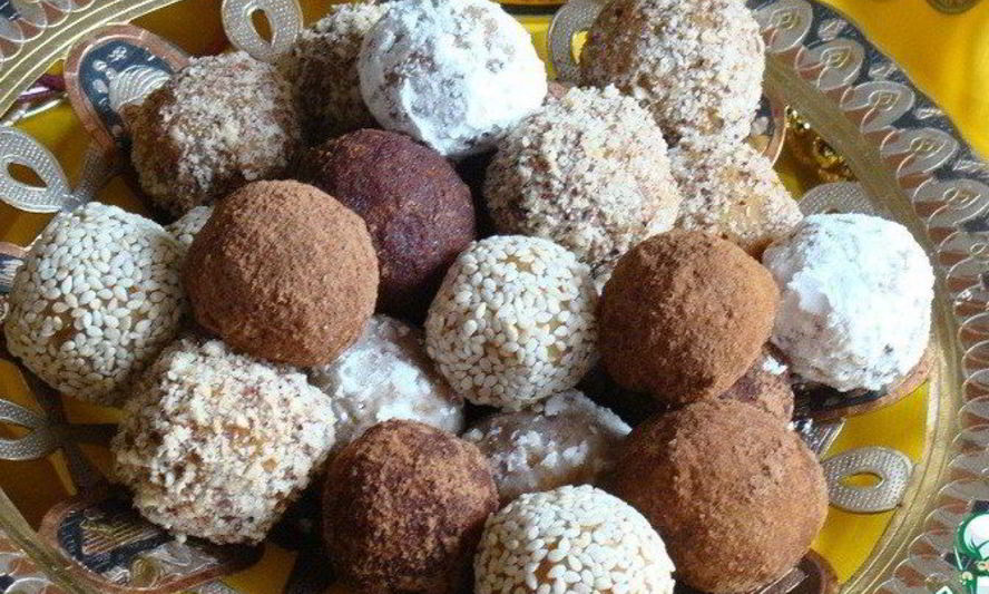 Рецепт ведических конфеток с нутом