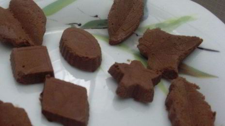 замороженные шоколадные конфеты без сахара