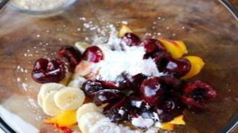 крамбл с овсяными хлопьями