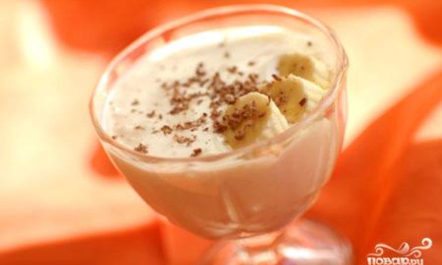 Рецепт бананового крема