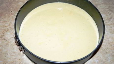 бисквит на горячем молоке со сметанно-йогуртовым кремом