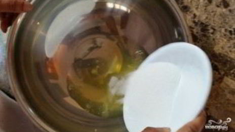 бисквит с белковым кремом