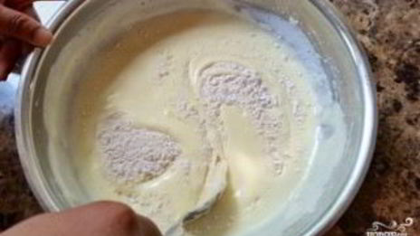 бисквит с белковым кремом