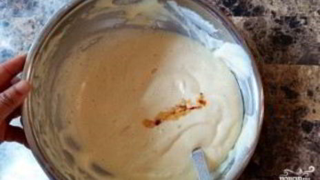 бисквит с белковым кремом