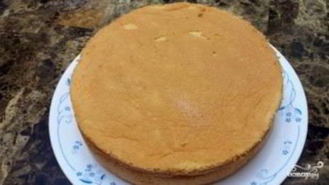 бисквит с белковым кремом