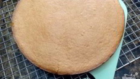 бисквит с белковым кремом