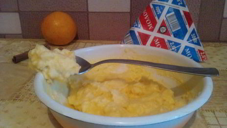 десертные ракушки с кремом