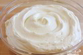 Диетический крем для торта