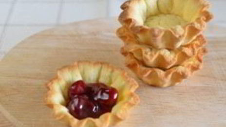 корзиночки с белковым кремом