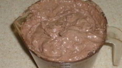 крем для шоколадного бисквита