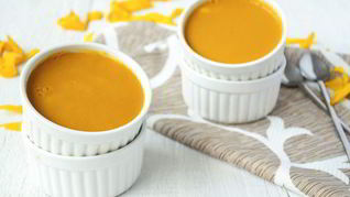 Крем-карамель с ирисками