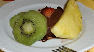 Шоколадный баварский крем с корицей