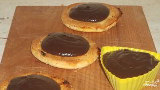 Шоколадный крем для торта