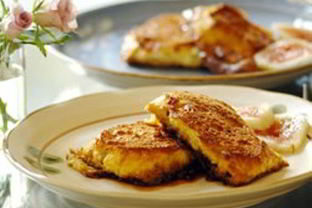 Тост крем-брюле