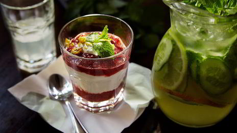 творожный крем с земляникой