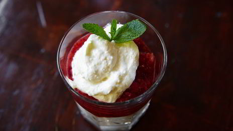 творожный крем с земляникой