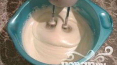 заварной белковый крем