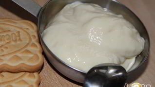 Заварной крем на желтках