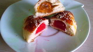 Булочки с мармеладом