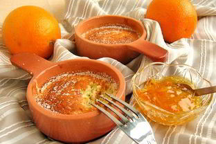 Диетический порционный чизкейк с мармеладом