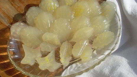 имбирно-лимонные мармеладки 0 калорий