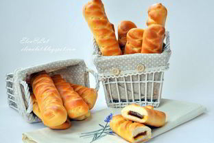 Косички с мармеладом