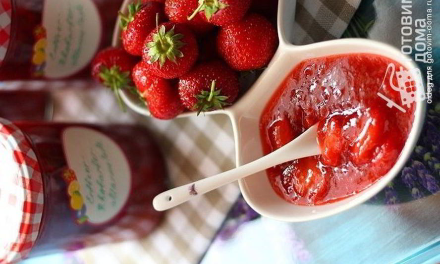 Рецепт мармелада из клубники и ревеня