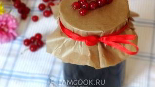 Мармелад из красной смородины
