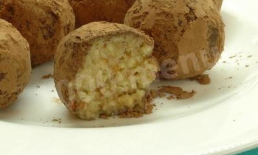 Рецепт миндальных трюфелей