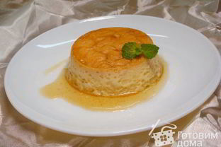 Молочный пудинг с карамелью