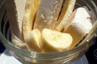 Банановое мороженое