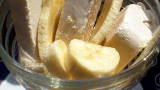 Банановое мороженое