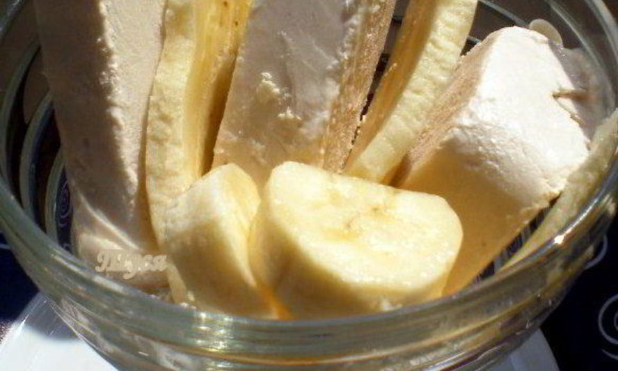 Рецепт бананового мороженого
