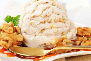 Домашнее мраморное мороженое