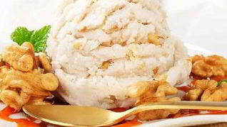 Домашнее мраморное мороженое