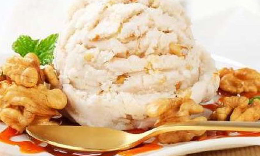 Рецепт домашнего мраморного мороженого