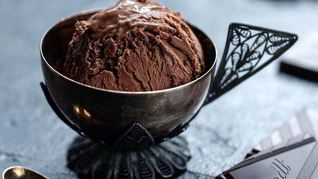 Домашнее шоколадное мороженое
