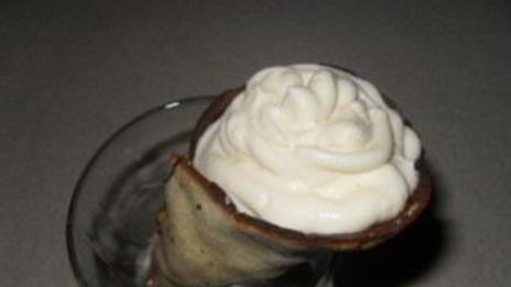 мороженое из сливок и сгущенки