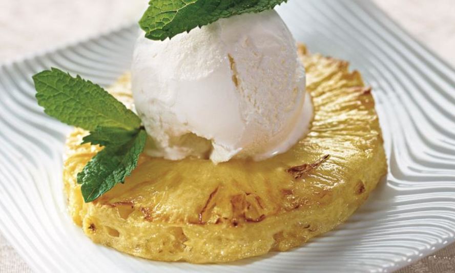 Рецепт мороженого с ананасом