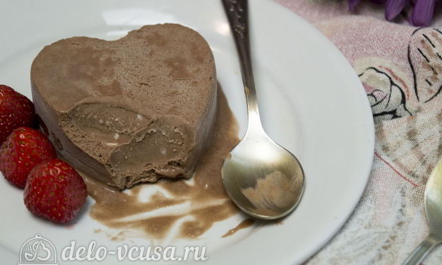 Рецепт мороженого с нутеллой